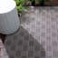Tapis intérieur / extérieur bleu marine Squares-1037231384