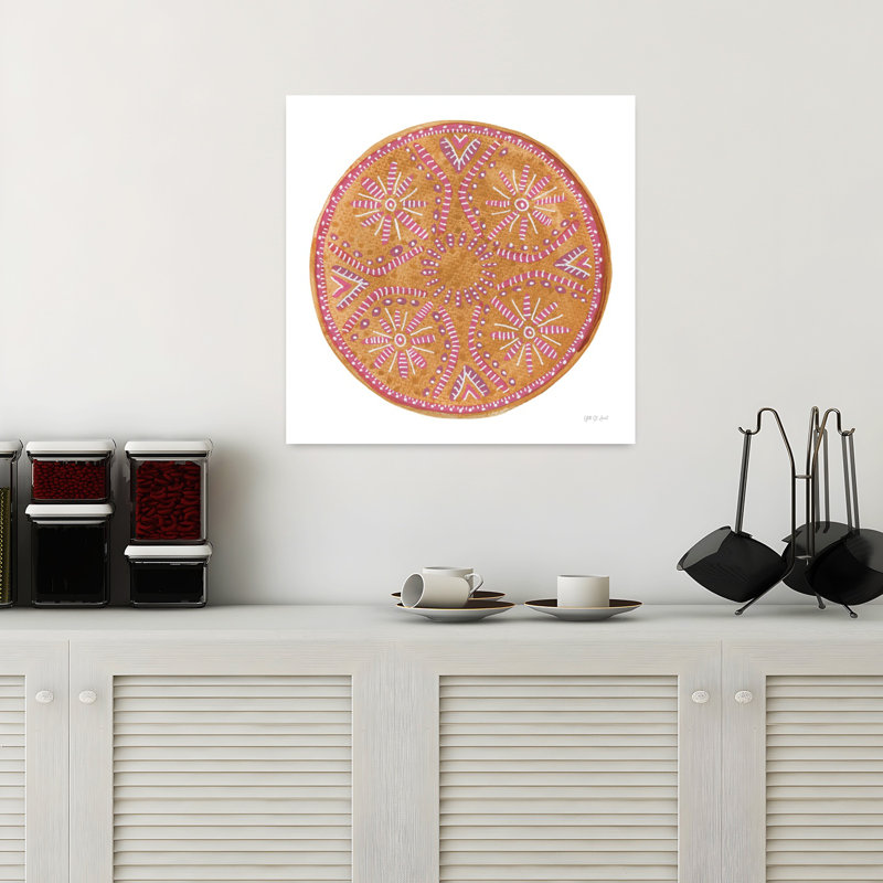 Moutarde moutarde, art abstrait, H 18 po x l 18 po