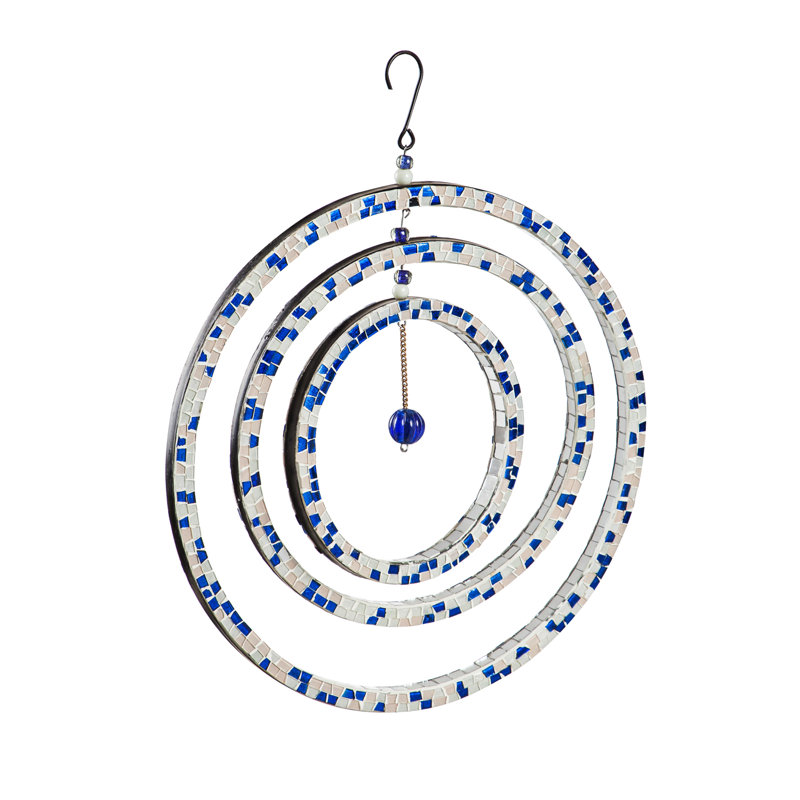 Iron Wind Chime, Blue