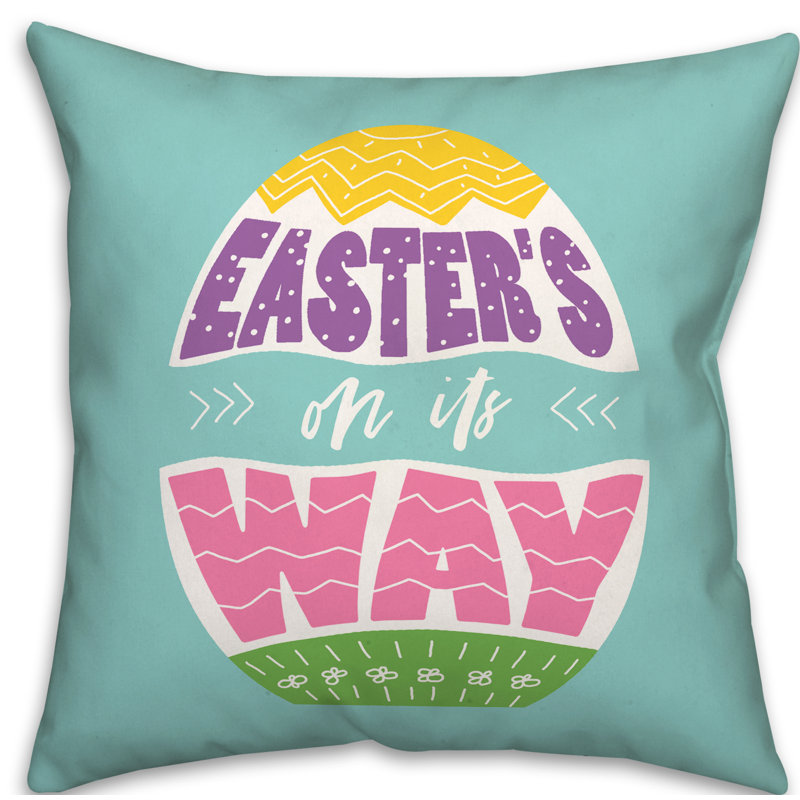Coussin Hippity Hoppity, 26 po x 26 po