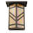 Santa Fe Flush Mounted Sconce