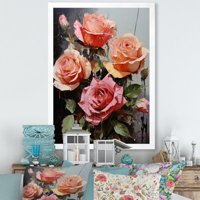 Daezon " Pink Ravishing Roses Bouquet II "