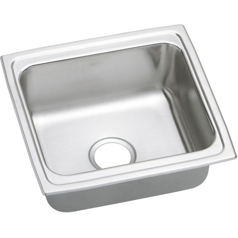 Lustertone 19" x 18" Self-Rimming Extra Deep Kitchen Sink