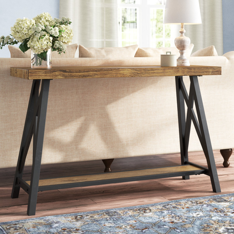 Isakson 47.25'' Console Table, Oak