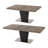 Rectangular Extendable Dining Table for 8-10 People