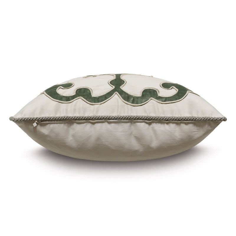 Lourde Appliqued Throw Pillow