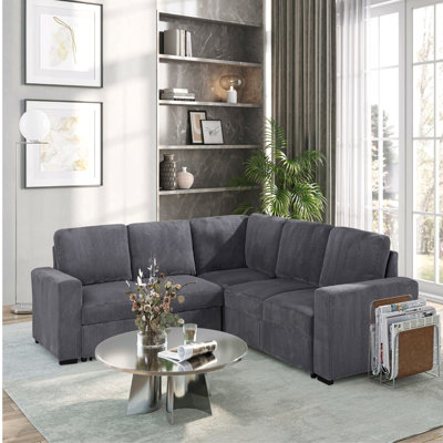 Sectional With Pullout