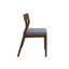 Chaise de salle à manger moderne en bois massif avec coussin rembourré (paquet de 2)-117177712-74671933