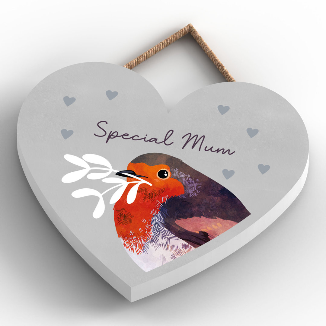 SPECIAL MUM SML HEART PLAQUE GG - Image 2