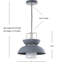 Beeson 1 - Light Gray Pendant