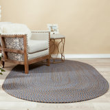 Arsos Handmade Braided Denim Blue Indoor / Outdoor Area Rug