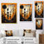 Créatures contemporaines de Sub-Saharan - art mural africain-249468623-249468598
