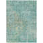 Tapis sarcelle intérieur / extérieur lavable à la machine Claudian ACN1237-103708922