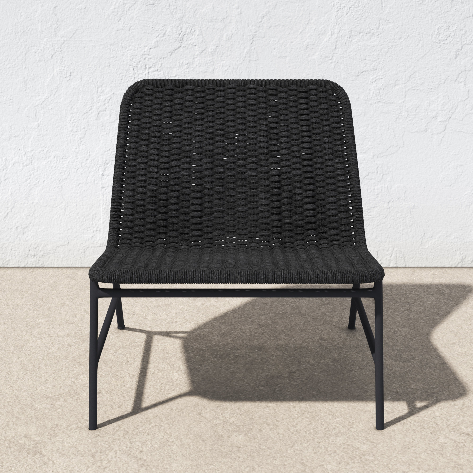 Black aluminum outdoor online chairs