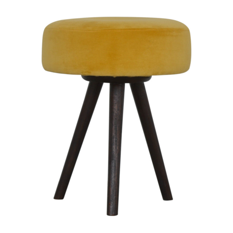 Leni Solid Wood Accent Stool