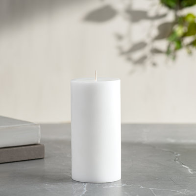 Bougie pilier sans parfum Prime