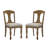Wooden Frame Upholstered Dining Chairs set of 2-1766025613