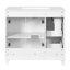 Meuble-lavabo de salle de bain avec lavabo, armoire de salle de bain avec portes à fermeture douce, tablettes réglables, meuble-lavabo moderne avec rangement-1008063463