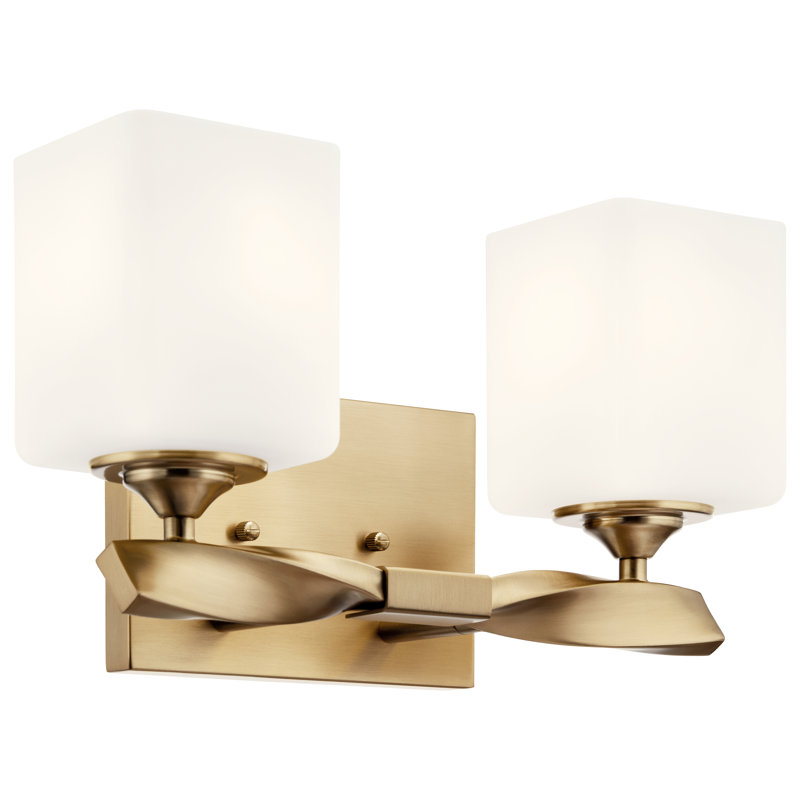 Lecompton 2 - Light Vanity Light, Champagne Bronze
