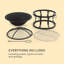 Round Cast Iron Smokeless Fire Pit