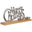 Porte-bougie votive en métal Merry Christmas - 15,5 po