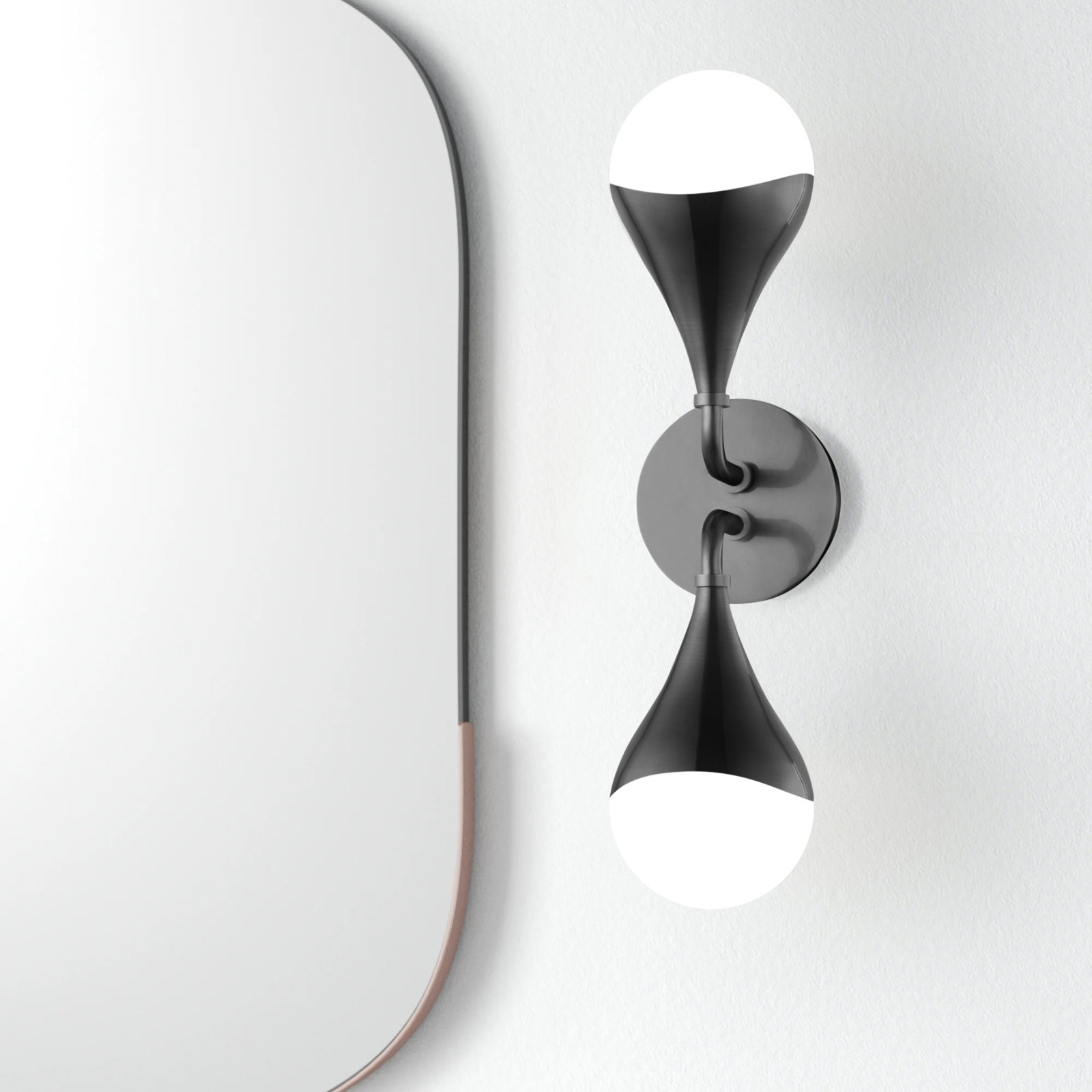 Algiers 2 Light Bath Sconce, Old Bronze