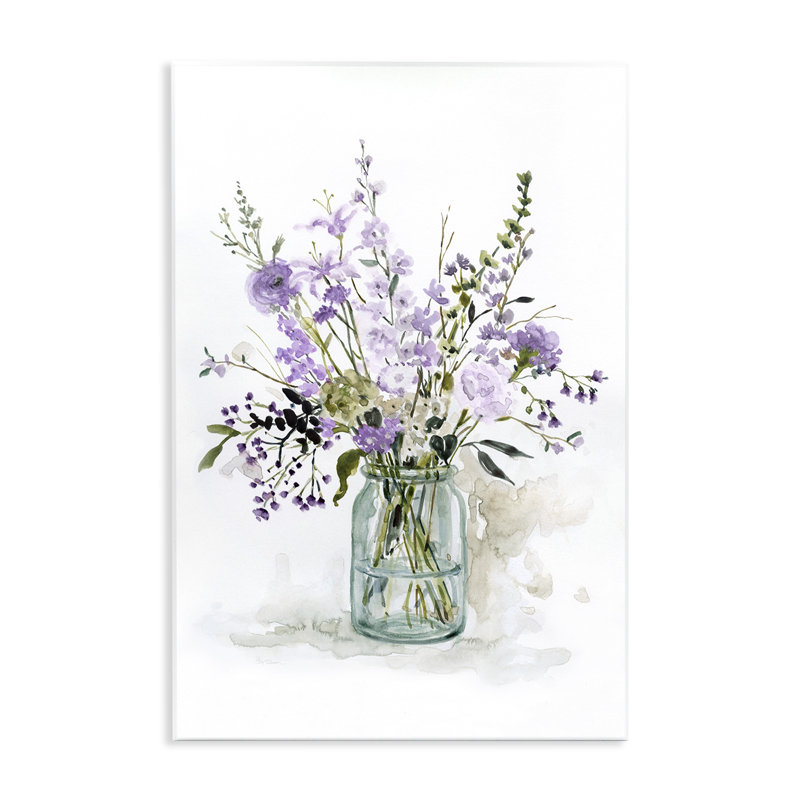 Composition florale traditionnelle mixte par Carol Robinson - impression sans cadre sur panneau de fibres à densité moyenne