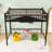 Space-Saving Metal Loft Bed with Built-In Storage Shelves-508225524