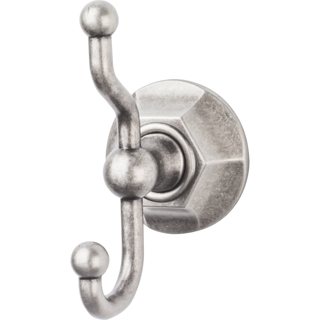 Edwardian Bath Wall Mounted Hex Hooks Top Knobs 