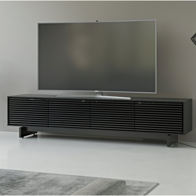 Align Media Console, 19"H x 81"W x 18"D, Ebonized Ash