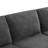 Modern Sofa 110*72" Modular U Shaped Sectional Sofa,Luxury Chenille Floor Couch Set,Foam-Filled Sleeper Sofa Bed