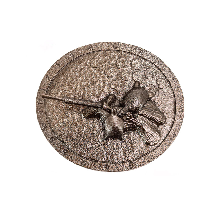 Weather Resistant Metal Animals Sundial