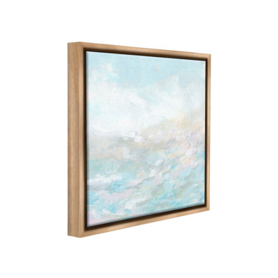 «Nautical Abstract Seascape» par June Erica Vess sur toile