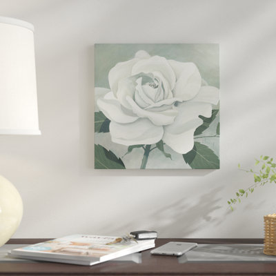 « rose one », reproduction sur toile