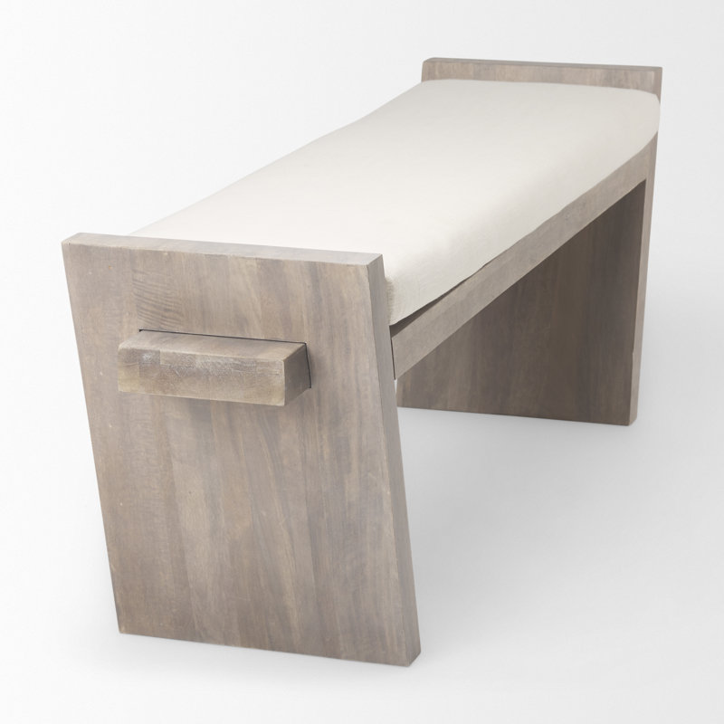 Isto Cotton Upholstered Bench