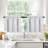 Short Room Darkening Thermal Insulated Window Curtains (Set of 2)-1083889025-1083889031