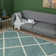 Myshaggy Collection Rugs Diamond Design in Duck Egg Blue