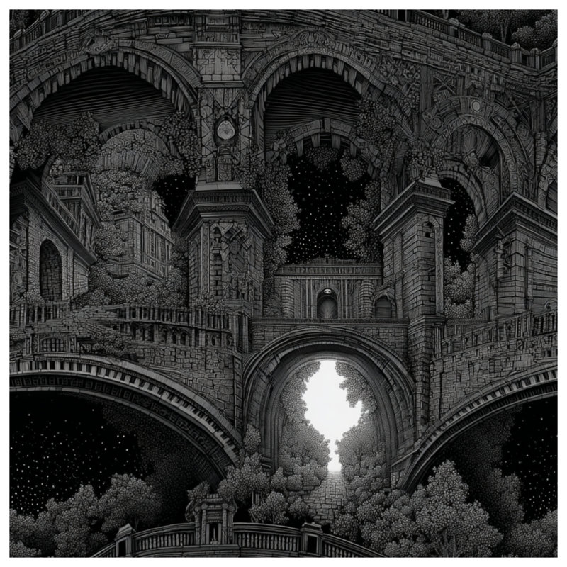 Housse de couette Architecture Bedding Buildings Gothic, Grand lit