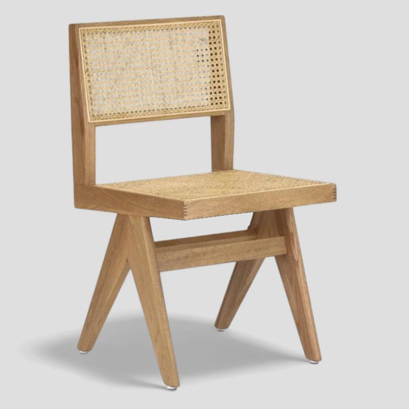 Chaise Khamilo, Bois jaune moyen