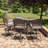 Metal Bar Set with Stools