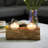 Briyon 3.54'' H Wood Tabletop Tealight Holder