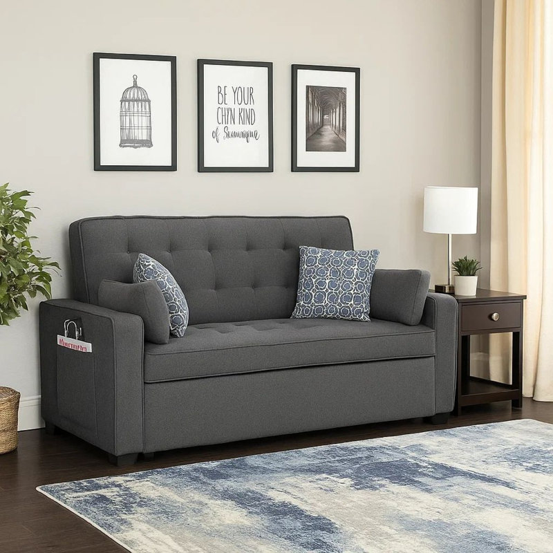 Upholstered 75'' Sleeper Sofa