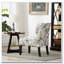 Fauteuil d'appoint contemporain sans accoudoirs