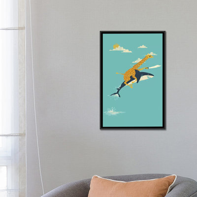 "à partir !" -impression sur toile tendue