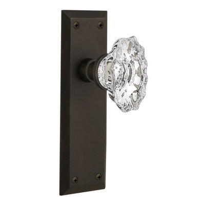 New York Plate with Chateau Door Knob