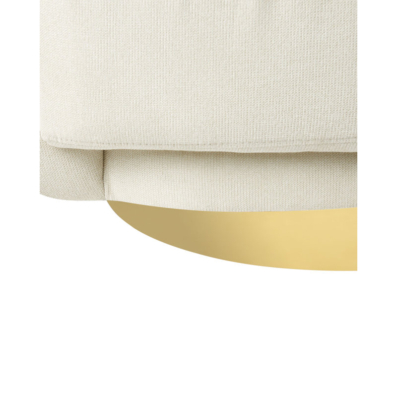 LEJRE Upholstered Armchair, Beige