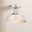Plafonnier semi-encastré 1 lumière 10 po Jeb-348858995