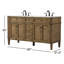 Ensemble de meuble-lavabo double 60 "Rivers-73359949