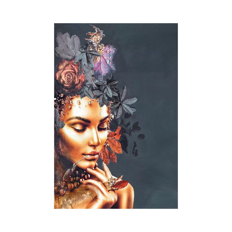 Gold Couture I - Wrapped Canvas Print, 66.04 cm H x 45.72 cm W x 1.91 cm D