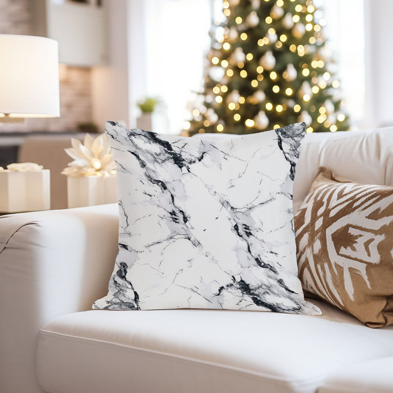 Abstract Geode Crystals Symphony IV Pillow Cover